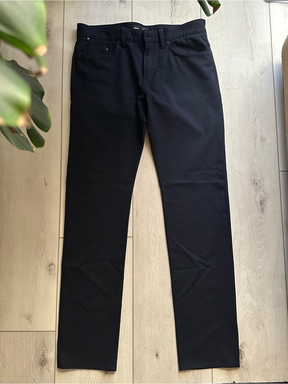 BOSS Delaware Performance Slim Fit Pants Black 32x32